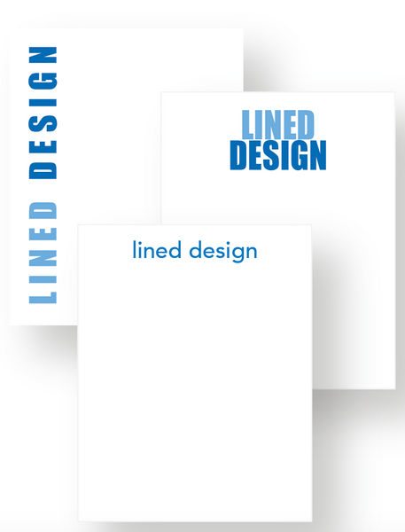 Plain & Simple Mini Notepad – LinedDesign