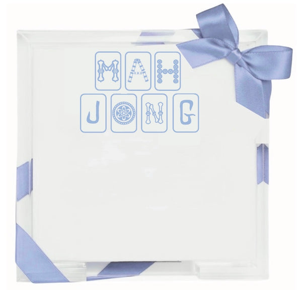 MAH JONG Jotter Tray--Chambray