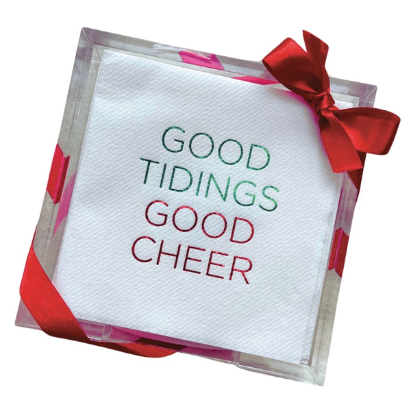 Good Tidings Good Cheer Hostess Set