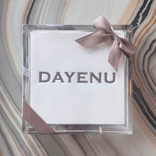 Dayenu Hostess Set