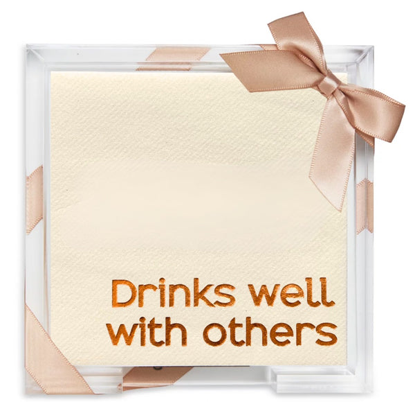 Drinks Well With Others Hostess Set