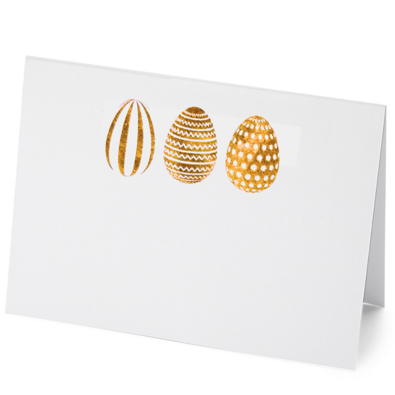 Easter Egg Place Card