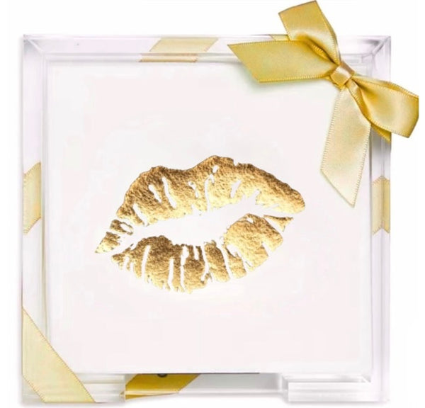 Gold Smooch Cocktail Hostess Set