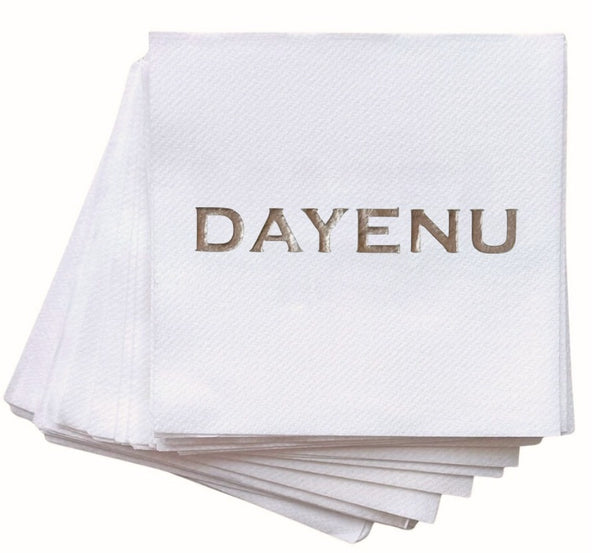 Dayenu Cocktail Napkins