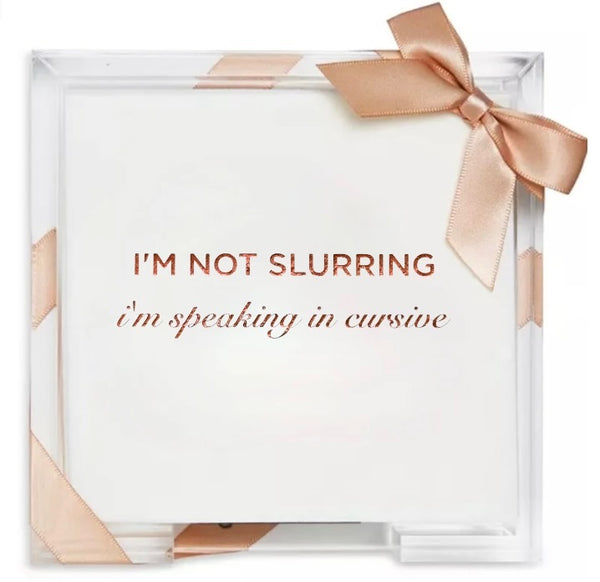I'm not Slurring hostess set