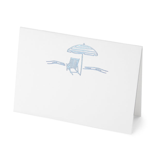 Beach Scene Place Card