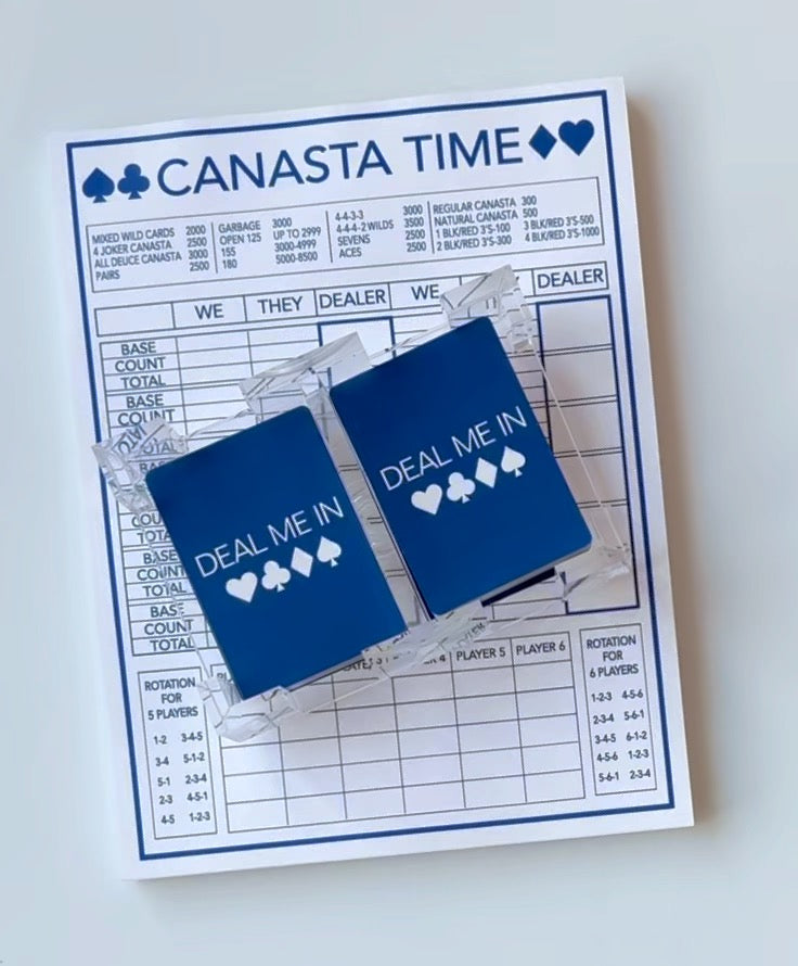 Canasta Spinner & Playing Card Gift Set