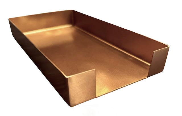Brass Plated Guest Towel Holder