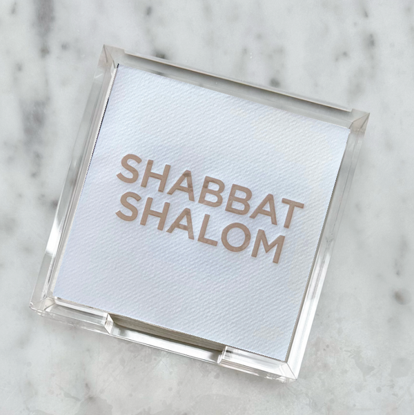 Shabbat Shalom Hostess Set