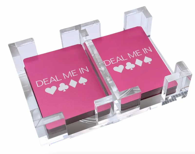 Canasta Spinner & Playing Card Gift Set