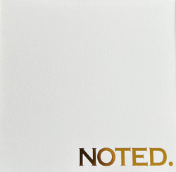 NOTED: Jotter tray refill