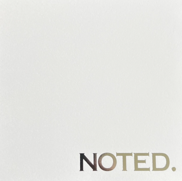 NOTED: Jotter tray refill