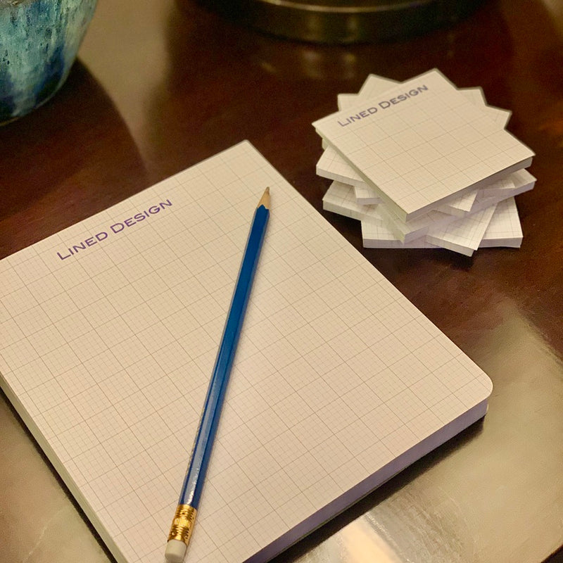 Graph Paper Pad & STICKY Note Set