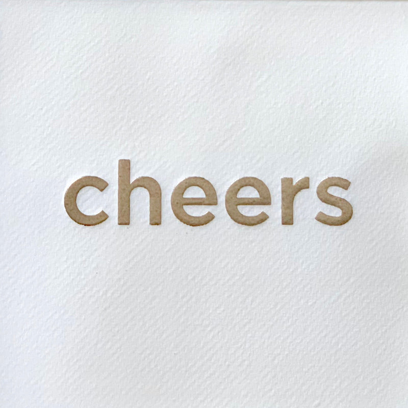 Cheers Metallic Cocktail Napkins