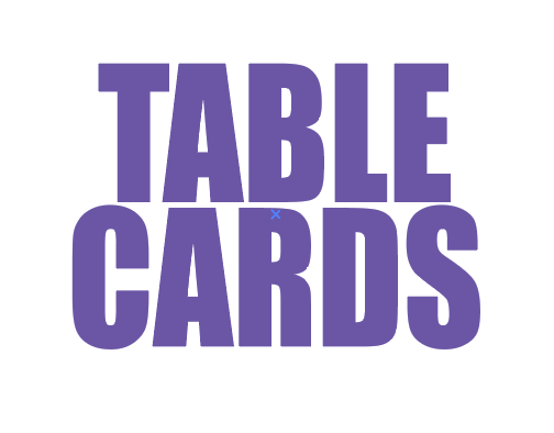 Table Cards