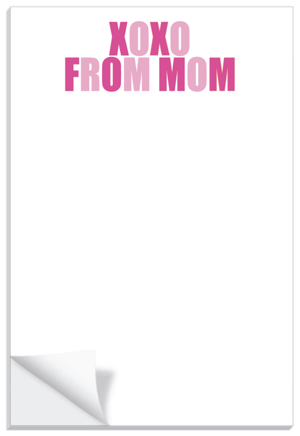 XOXO From Mom Printed Notebook - Best Writing Pads