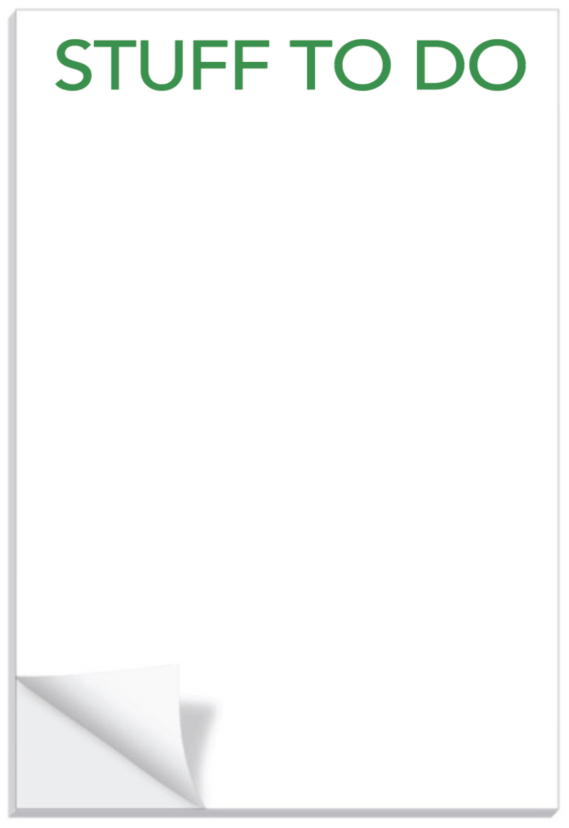 Stuff To Do Notepad