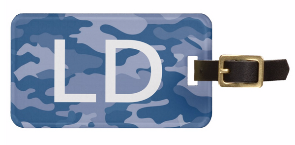 Camo Luggage Tags