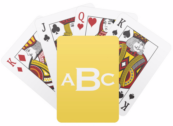 Monogram Playing Cards