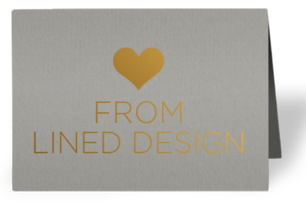 Personalized Heart Gift Card Enclosure