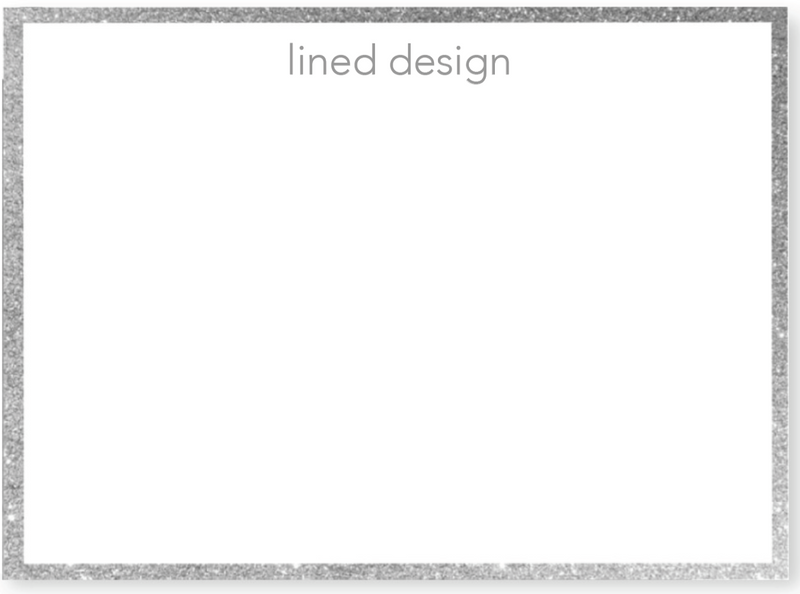 Glitter Colorful Printed Notecards For Kids Online