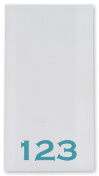 Message Guest Towels         Customizable