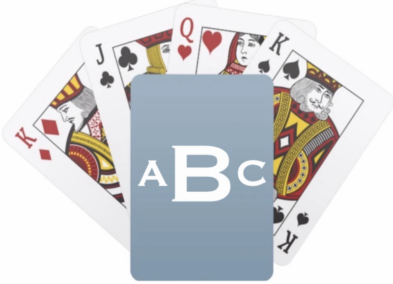 Monogram Playing Cards