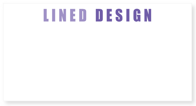 Customizable TWO TONE Check Enclosure Cards
