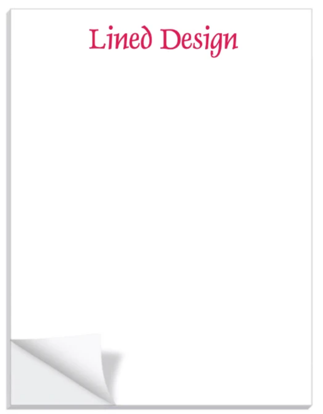 Mini Name Notepad:      Customizable