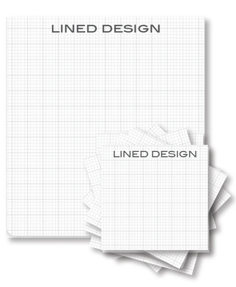 Graph Paper Pad & STICKY Note Set