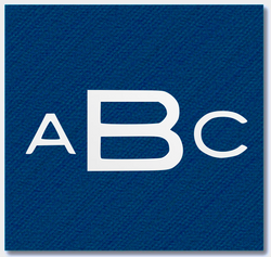 Modern Monogram Cocktail Napkins:      Customizable