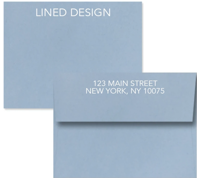Note Cards Lin's Plain & Simple White Ink Notecard Set – LinedDesign