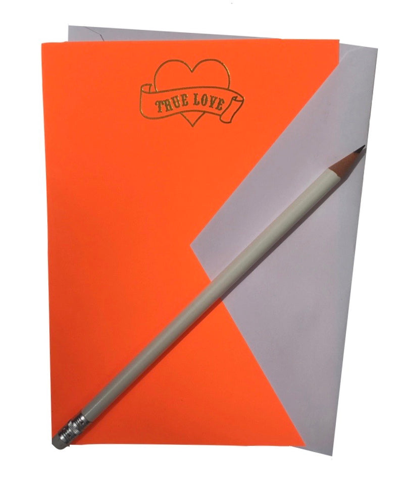 Best Unique High Quality Neon Notecard Set - Stationery Shop Online 